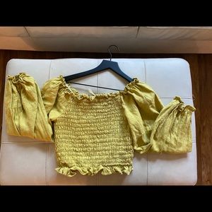 Samantha Pleet peasant top